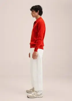 پلیور مردانه قرمز منگو