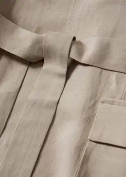 پیراهن بلند زنانه بژ منگو