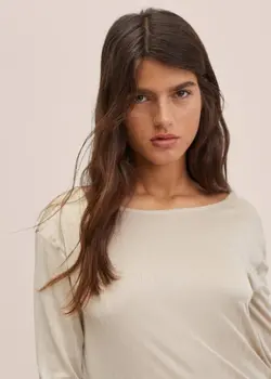 پیراهن بلند زنانه بژ منگو