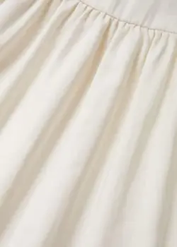 پیراهن میدی زنانه سفید تیره منگو