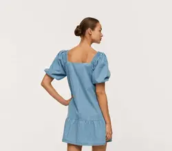 پیراهن کوتاه زنانه تیره رنگ منگو