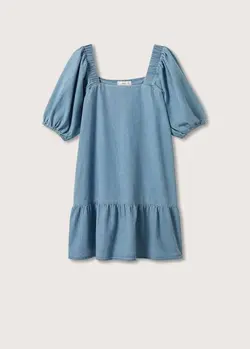 پیراهن کوتاه زنانه تیره رنگ منگو