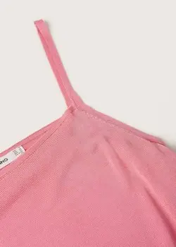 پیراهن بلند زنانه صورتی منگو