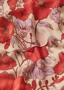 پیراهن بلند زنانه قرمز منگو