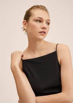 پیراهن میدی زنانه مشکی منگو