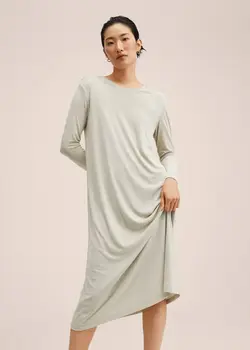 پیراهن میدی زنانه یخ منگو