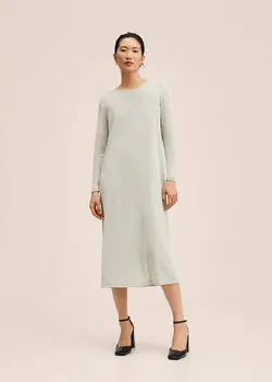 پیراهن میدی زنانه یخ منگو