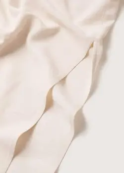 پیراهن میدی زنانه سفید تیره منگو