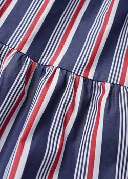 پیراهن میدی زنانه سرمه ای منگو