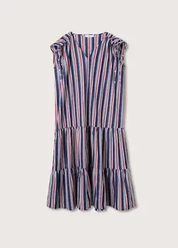 پیراهن میدی زنانه سرمه ای منگو