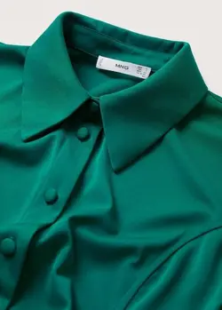 پیراهن میدی زنانه سبز منگو