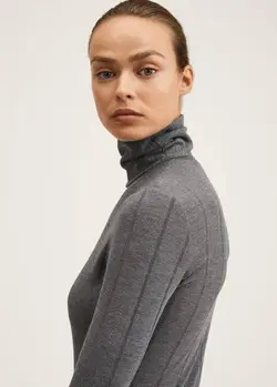 پیراهن کوتاه زنانه خاکستری خاورمیانه خاکستری منگو