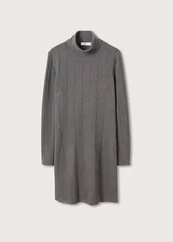 پیراهن کوتاه زنانه خاکستری خاورمیانه خاکستری منگو