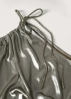 تاپ زنانه نقره ای منگو