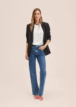 بلوز زنانه سفید منگو