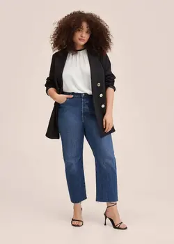 بلوز زنانه سفید منگو