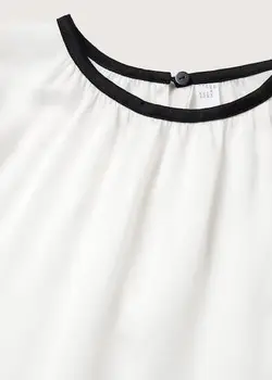 بلوز زنانه سفید منگو