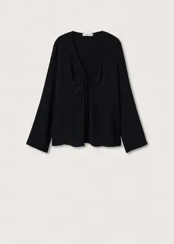 بلوز زنانه مشکی منگو