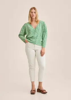 بلوز زنانه سبز منگو