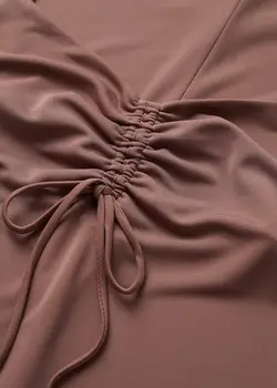 پیراهن بلند زنانه گلبهی منگو