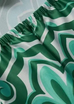 پیراهن بلند زنانه سبز منگو