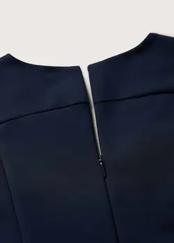 پیراهن کوتاه زنانه سرمه ای منگو