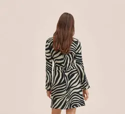 پیراهن کوتاه زنانه مشکی منگو