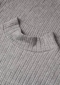 پیراهن کوتاه زنانه خاکستری منگو