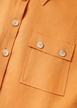 پیراهن کوتاه زنانه نارنجی منگو