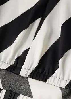 پیراهن بلند زنانه مشکی منگو