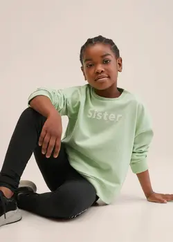 سویشرت|هودی دخترانه سبز نعنایی منگو