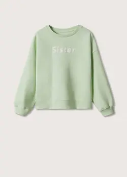 سویشرت|هودی دخترانه سبز نعنایی منگو
