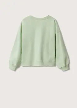 سویشرت|هودی دخترانه سبز نعنایی منگو