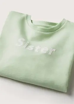 سویشرت|هودی دخترانه سبز نعنایی منگو