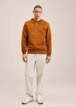 هودی مردانه آجری منگو