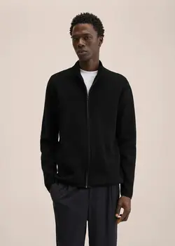 پلیور مردانه مشکی منگو