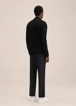 پلیور مردانه مشکی منگو