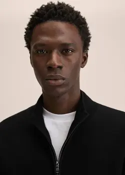 پلیور مردانه مشکی منگو