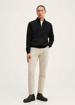 پلیور مردانه مشکی منگو