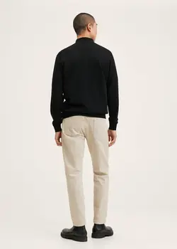 پلیور مردانه مشکی منگو