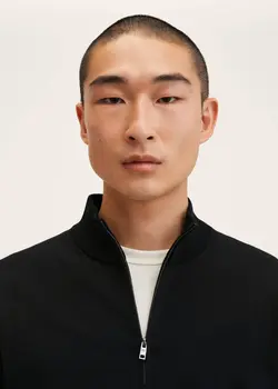 پلیور مردانه مشکی منگو