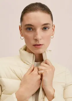 پافر زنانه سفید منگو