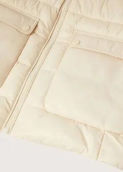 پافر زنانه سفید منگو