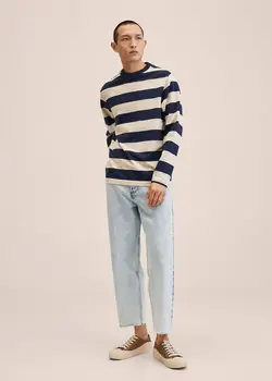 شلوار جین مردانه آبی منگو