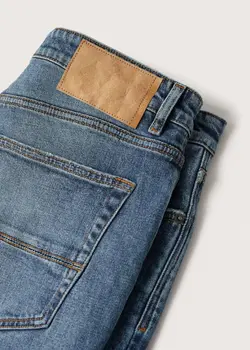 شلوار جین مردانه آبی تیره منگو