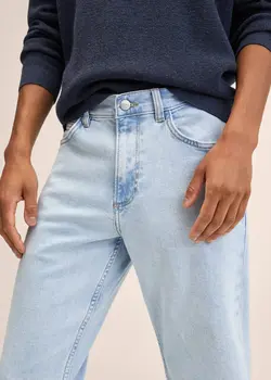 شلوار جین مردانه آبی منگو