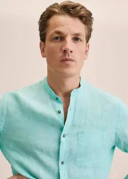 پیراهن مردانه سبز منگو