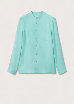 پیراهن مردانه سبز منگو