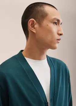 پلیور مردانه آبی منگو