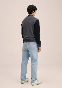 ٰژاکت مردانه خاکستری منگو